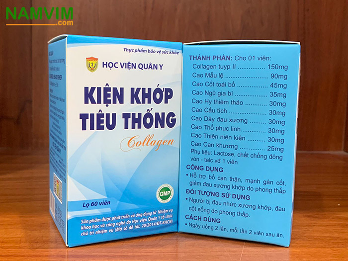 Logo Thanh Phan Chinh Cua Kien Khop Tieu Thong Collagen Hoc Vien Quan Y
