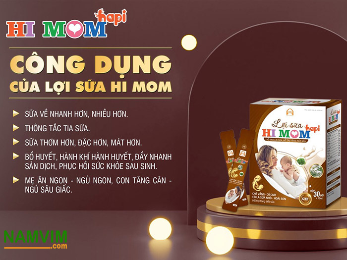 Cong Dung Chinh Cua Loi Sua Hi Mom Hop 30 Goi