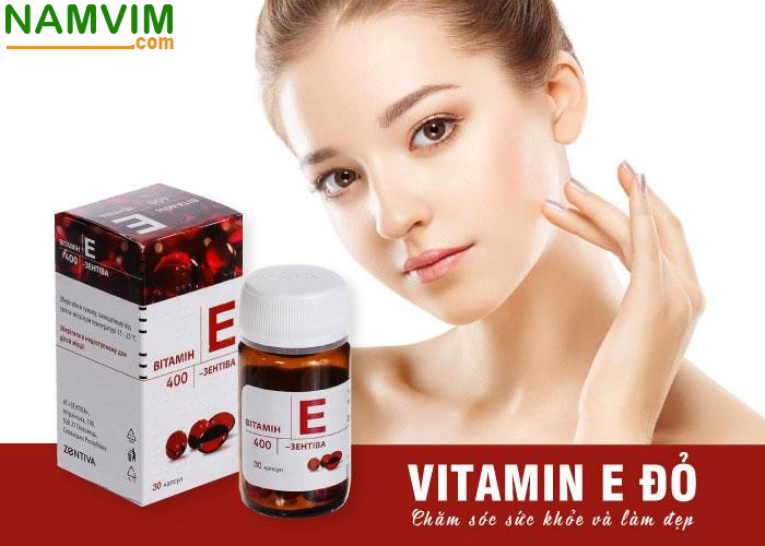 Vitamin E Do Cua Nga 400mg Cham Soc Suc Khoe Va Lam Dep