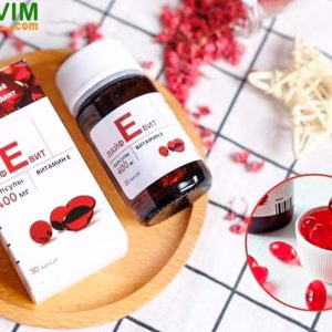 Vitamin E Do Cua Nga 400mg Mau Moi Chinh Hang