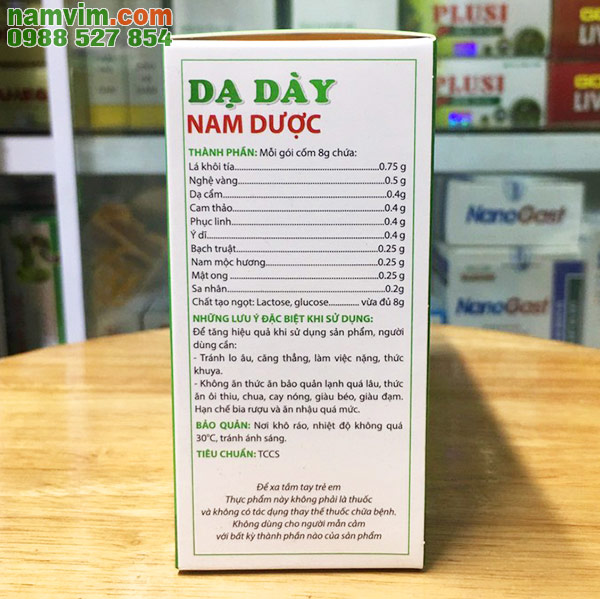 Thanh Phan Da Day Nam Duoc Chinh Hang Hop 12 Goi