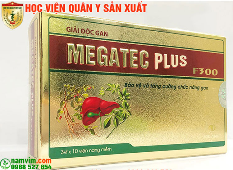 Giải Độc Gan Megatec Plus F300 - Giúp Bảo Vệ Gan Hiệu Quả Giai-doc-gan-megatec-plus-f300-hoc-vien-quan-y